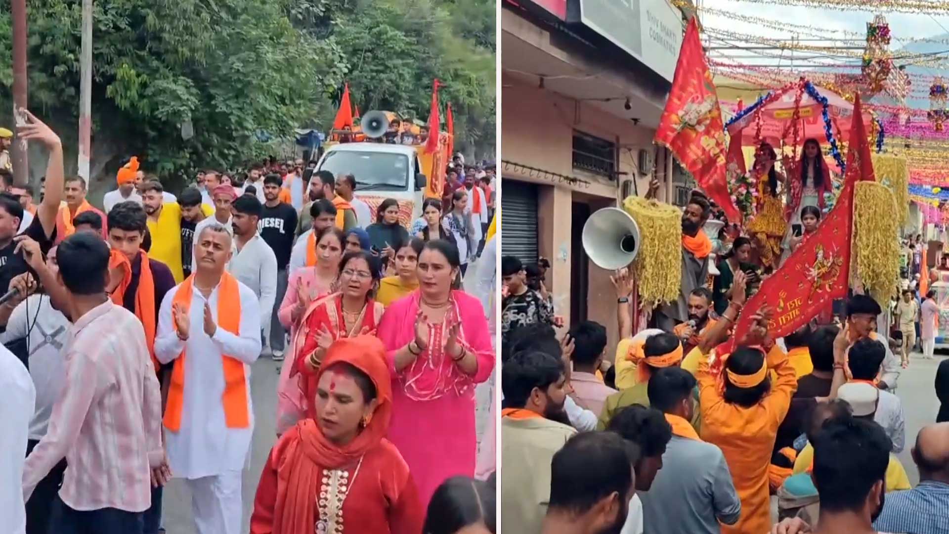 J&K Celebrates Krishna Janmashtami With Grand Shobha Yatras