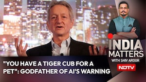"You Have A Tiger Cub For A Pet": Godfather Of AI's Chilling Warning