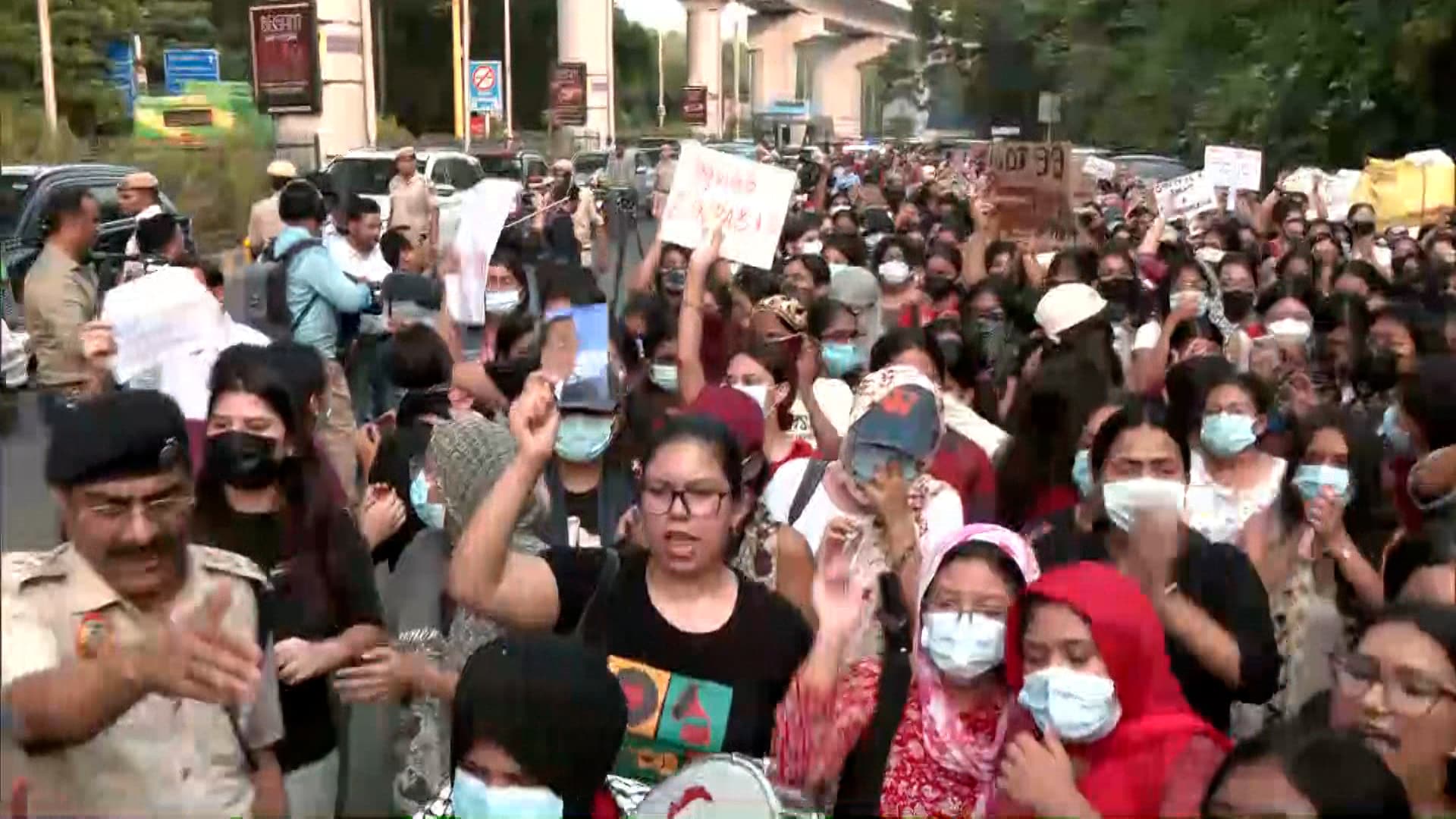 Delhi Rape Horror: LSR Students Protest, Demand Safety Measures