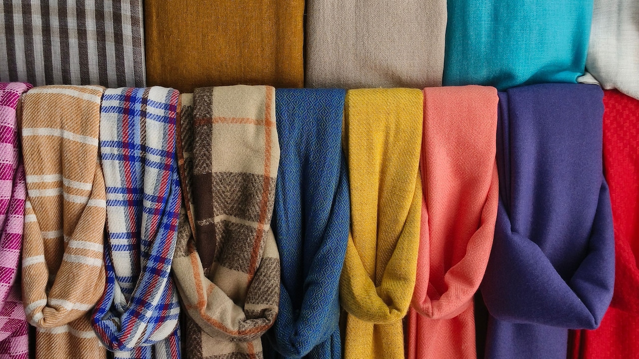 7 Scarves For Layering Over Plain Tops And Dresses