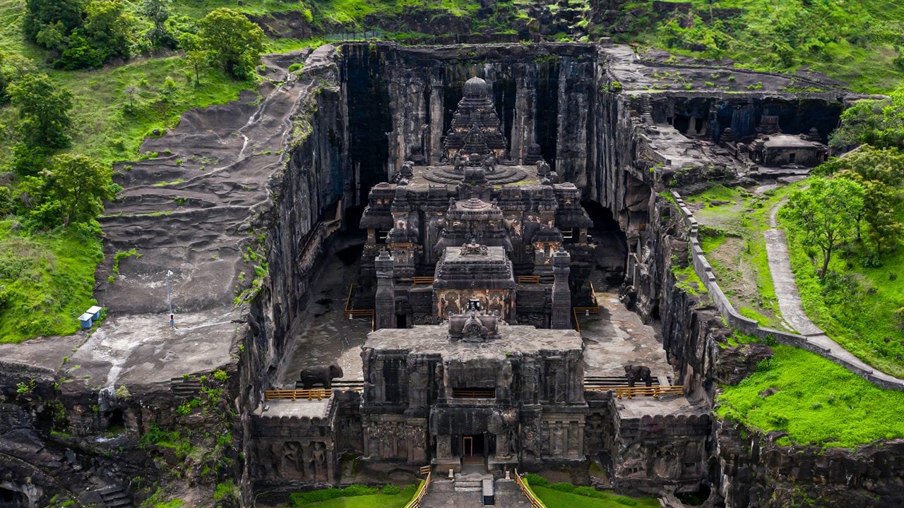 The World's Largest Monolithic Temple Was Carved From A Single Rock