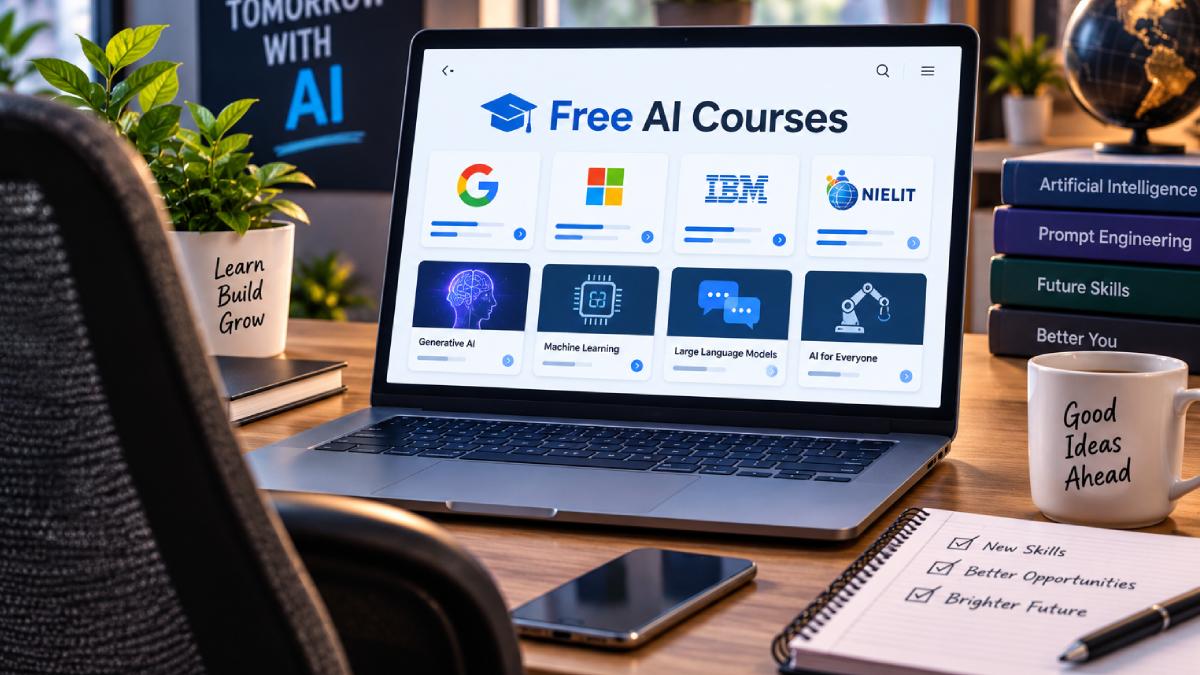 मुफ्त में सीख लो AI, इससे पहले देर हो जाए! Google, IBM और Microsoft के ये 7 कोर्स सिखाएंगे जरूरी स्किल्स