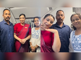 Viral Video: Parents Surprised To See Their Daughter As Cabin Crew On Air India Flight