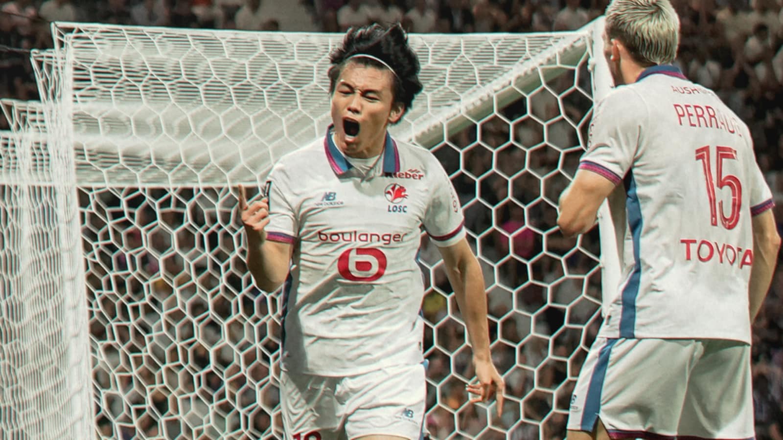 Japans Ayase Ueda Fires Lille Top Of Ligue 1 On Debut