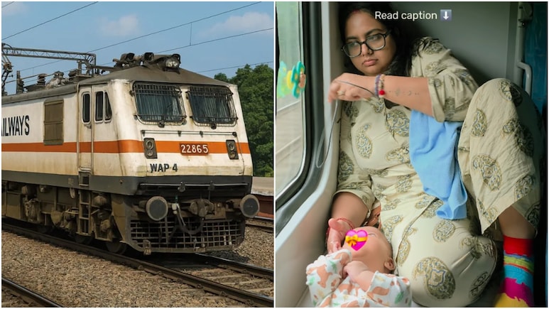 बच्चे के साथ भारतीय रेलवे के 2nd AC कोच में सफर करके पछताई महिला, बोली- 'दोबारा ये गलती नहीं करूंगी'