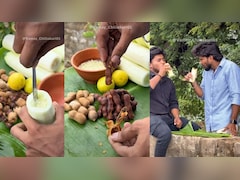 Video: Man Tries Cucumber Imli Shots, His Reaction Will Make You Drool