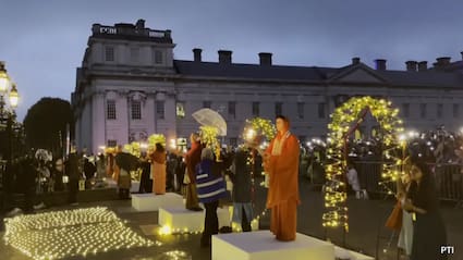 In A Historic First, London Hosts Ganga Aarti On Banks Of River Thames