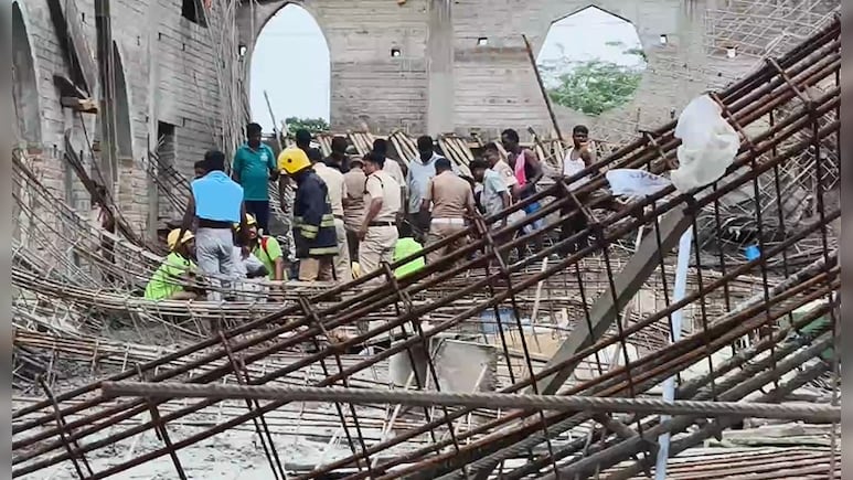Two Die As Under-Construction Church Collapses In Tamil Nadu, 12 Rescued