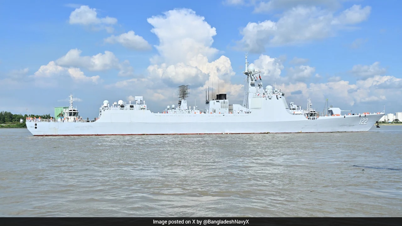 3 Chinese Navy Ships Arrive In Bangladesh For 5-Day Goodwill Visit