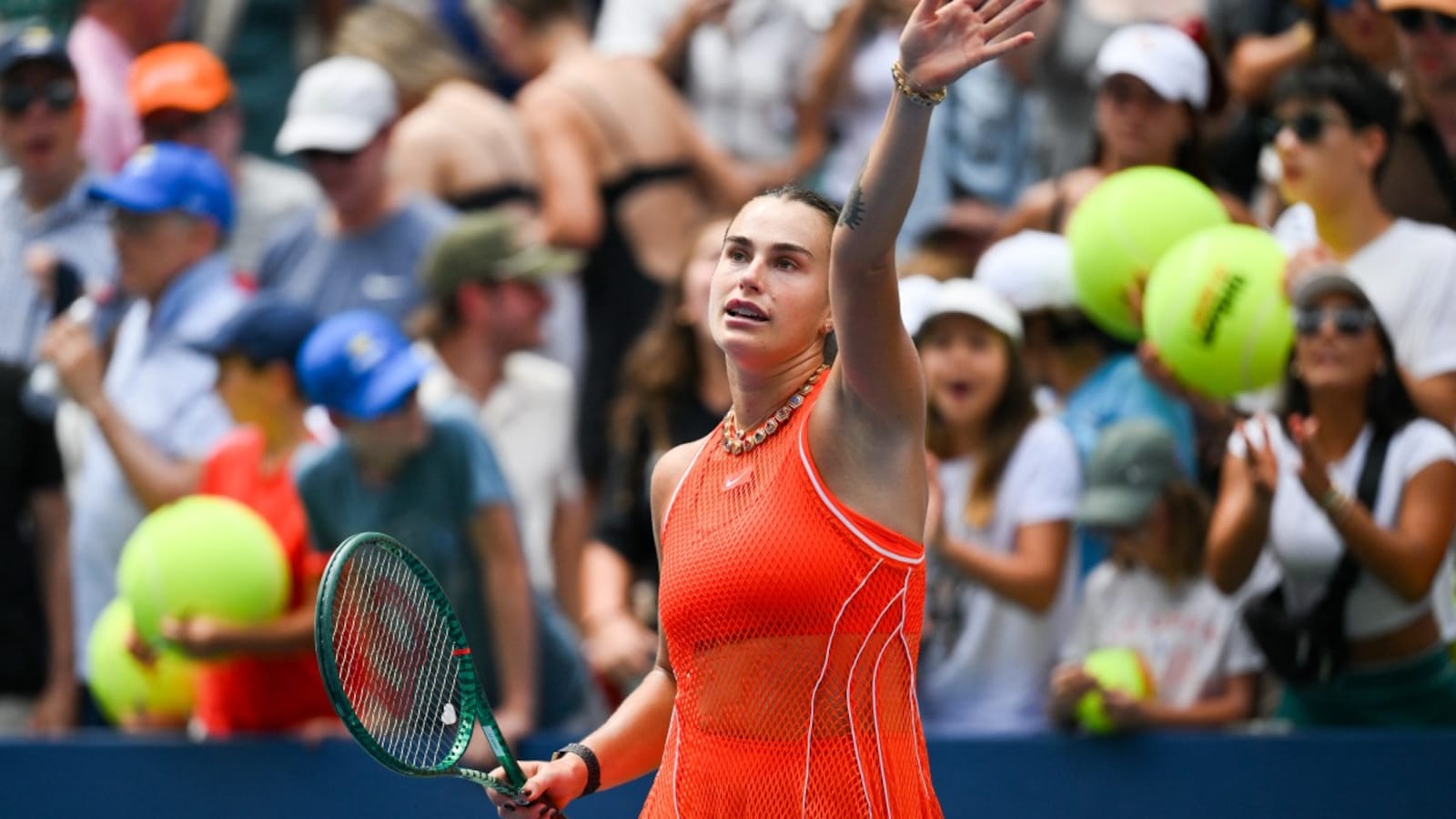 Top Seed Aryna Sabalenka Powers Into US Open 4th Round With Win Over Kamilla Rakhimova