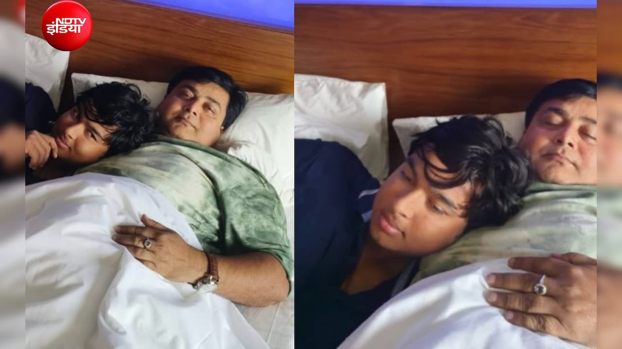 आंखों में सुकून, चेहरे पर भोलापन, पिता के साथ वैभव सूर्यवंशी की तस्वीरों ने जीता फैन्स का दिल