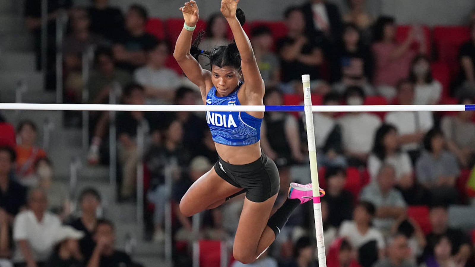 Baranica Elangovan Wins Historic Bronze For India In Womens Pole Vault At Asian Games 2026