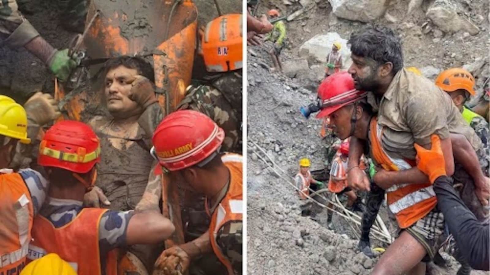 2 Rescued Alive From Hydropower Tunnel 9 Days After Nepal Floods
