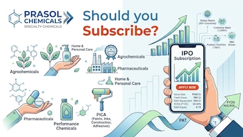Prasol Chemicals IPO Day 1: Should You Subscribe? Check GMP, Reviews, Other Details