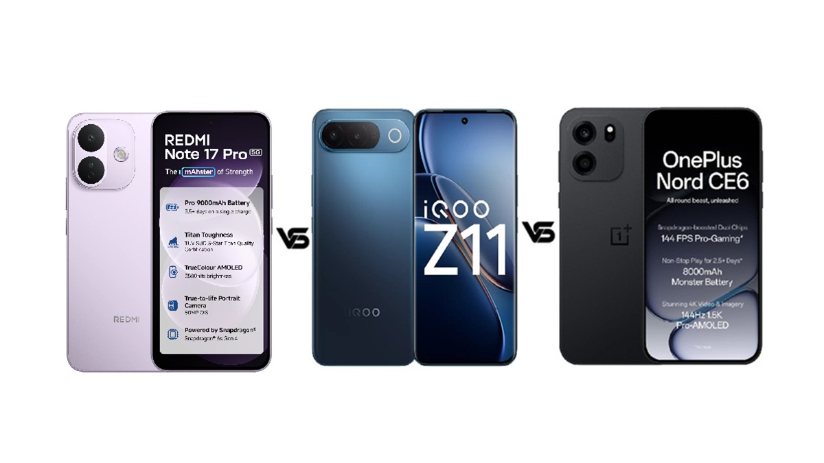 Redmi Note 17 Pro 5G vs iQOO Z11 vs OnePlus Nord CE 6: ₹40 हजार के बजट में कौन सा रहेगा बेस्ट?