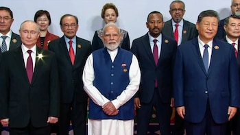 BRICS Summit: PM Modi Poses With Russia's Putin, China's Xi Jinping In Day 2 Family Photo