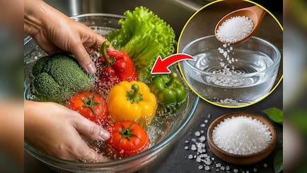 अभी भी सादे पानी से धोते हैं सब्जियां? अपनाएं ये 1 आसान ट्रिक, अच्छे से साफ होंगी सब्जियां