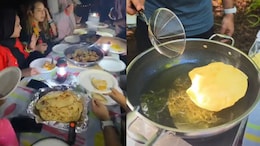 Watch: Desi Group Enjoys Camping Trip With Indian Food, Internet Reacts