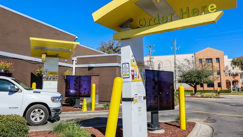 McDonald's Tests Placing Ads For Other Brands On Menu Screens