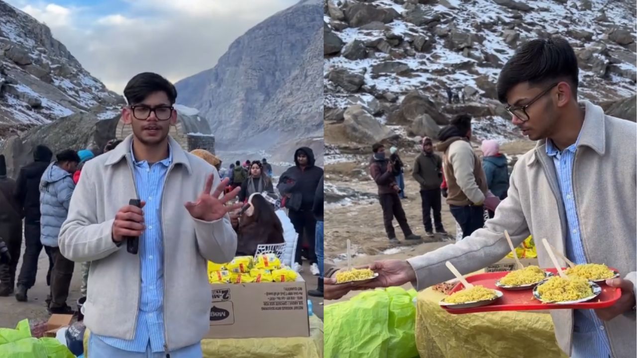 Video: Man Sets Up Maggi Stall In The Hills, Earns Rs 21,000 In A Single Day