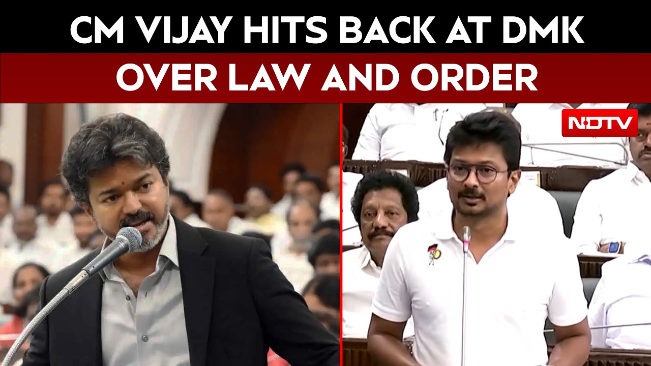 CM Vijay Hits Back At DMK Over Law And Order, Warns Against Disrespecting Women