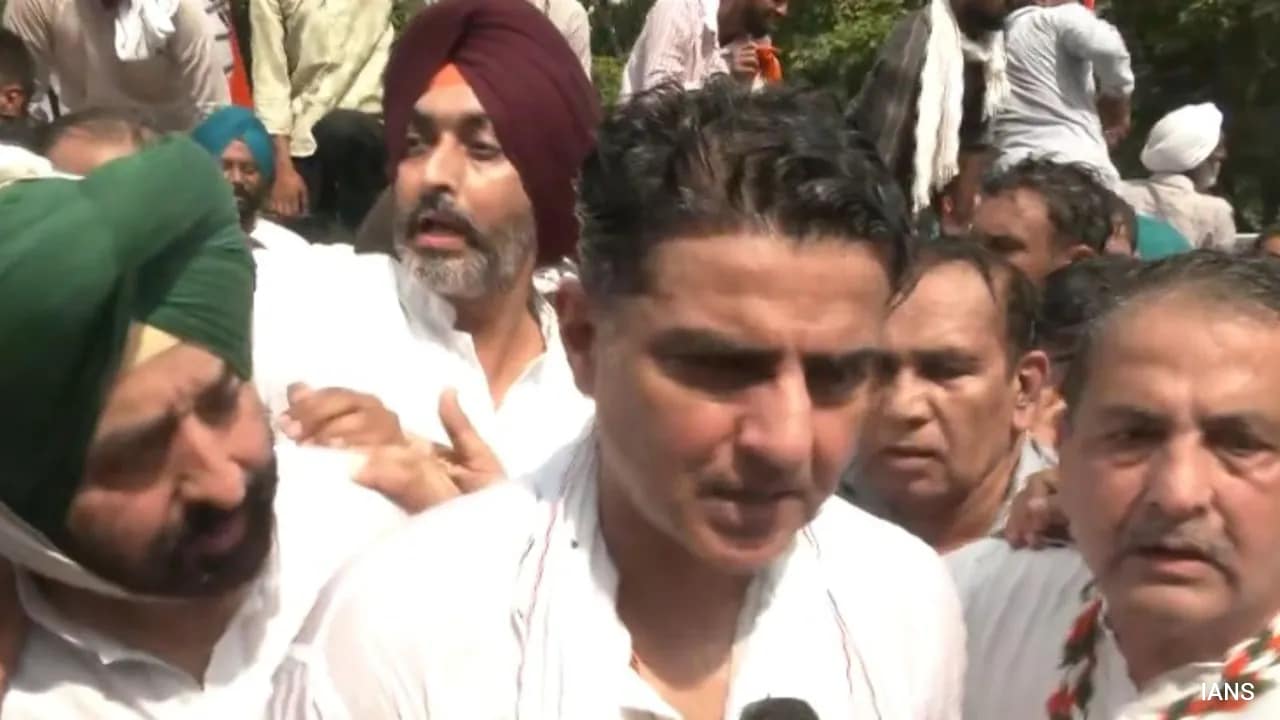 Congress Protests Against Dalit Labourer's Suicide, Sachin Pilot Detained