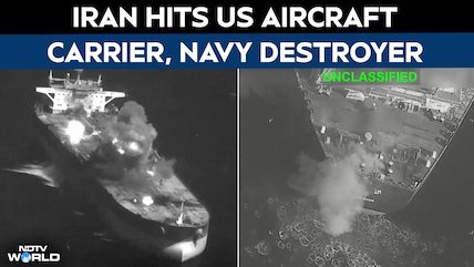Iran Claims Two US Warships Damaged As Washington Launches Retaliatory Strikes
