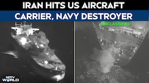 Iran Claims Two US Warships Damaged As Washington Launches Retaliatory Strikes
