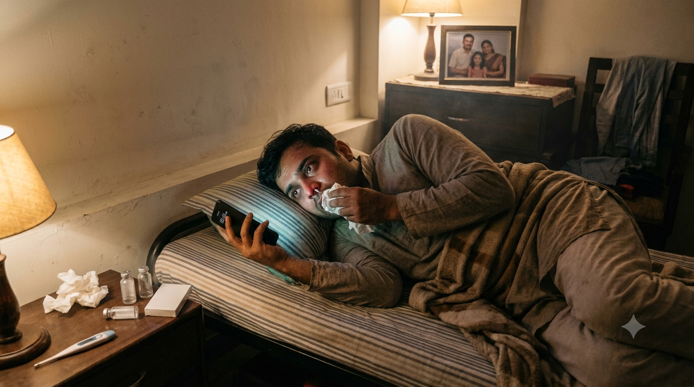Not every sleepless night during H1N1 requires medical attention