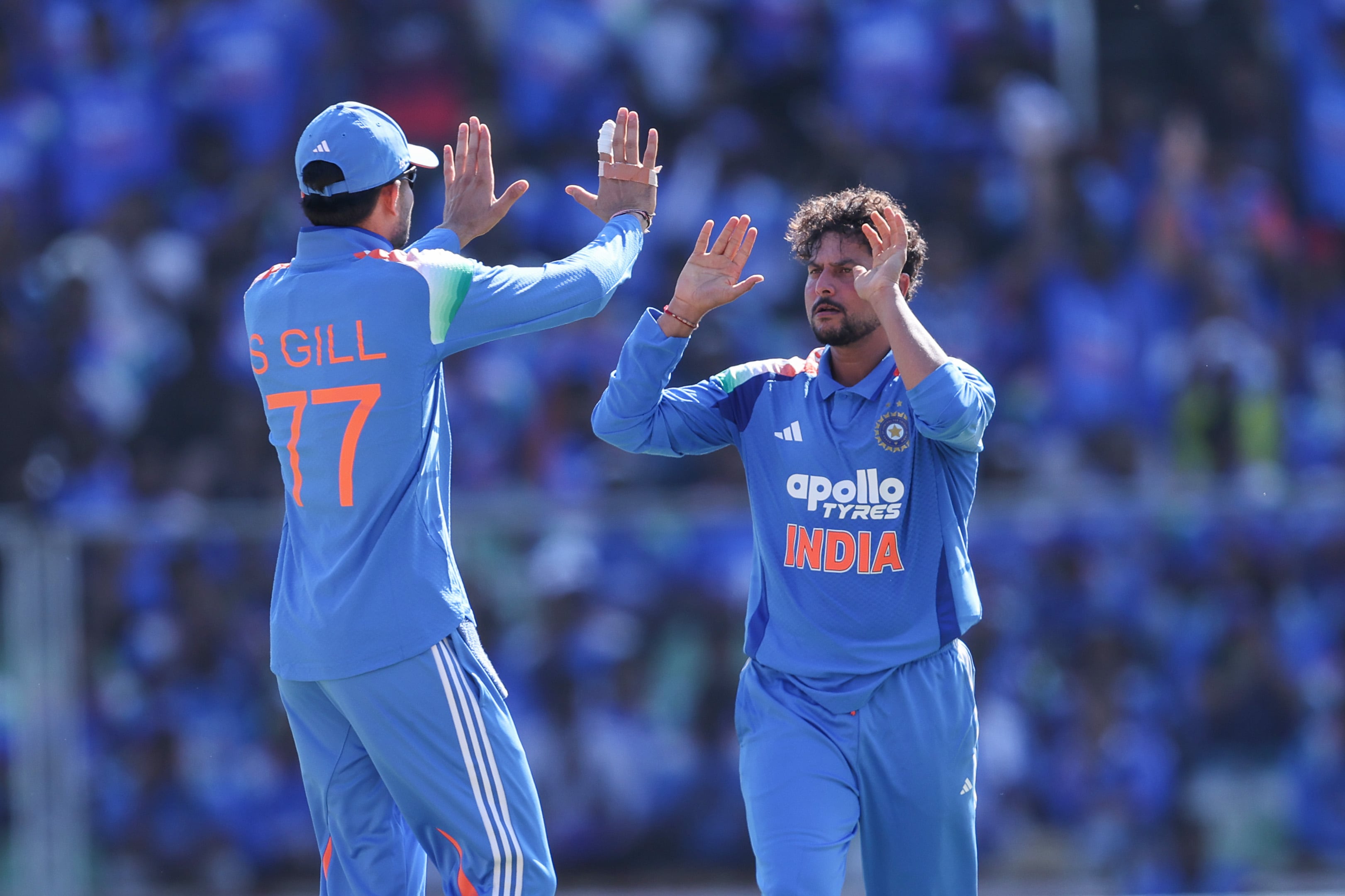 Kuldeep Yadav closes in on 200 ODI wickets, nearing India’s elite spinner mark