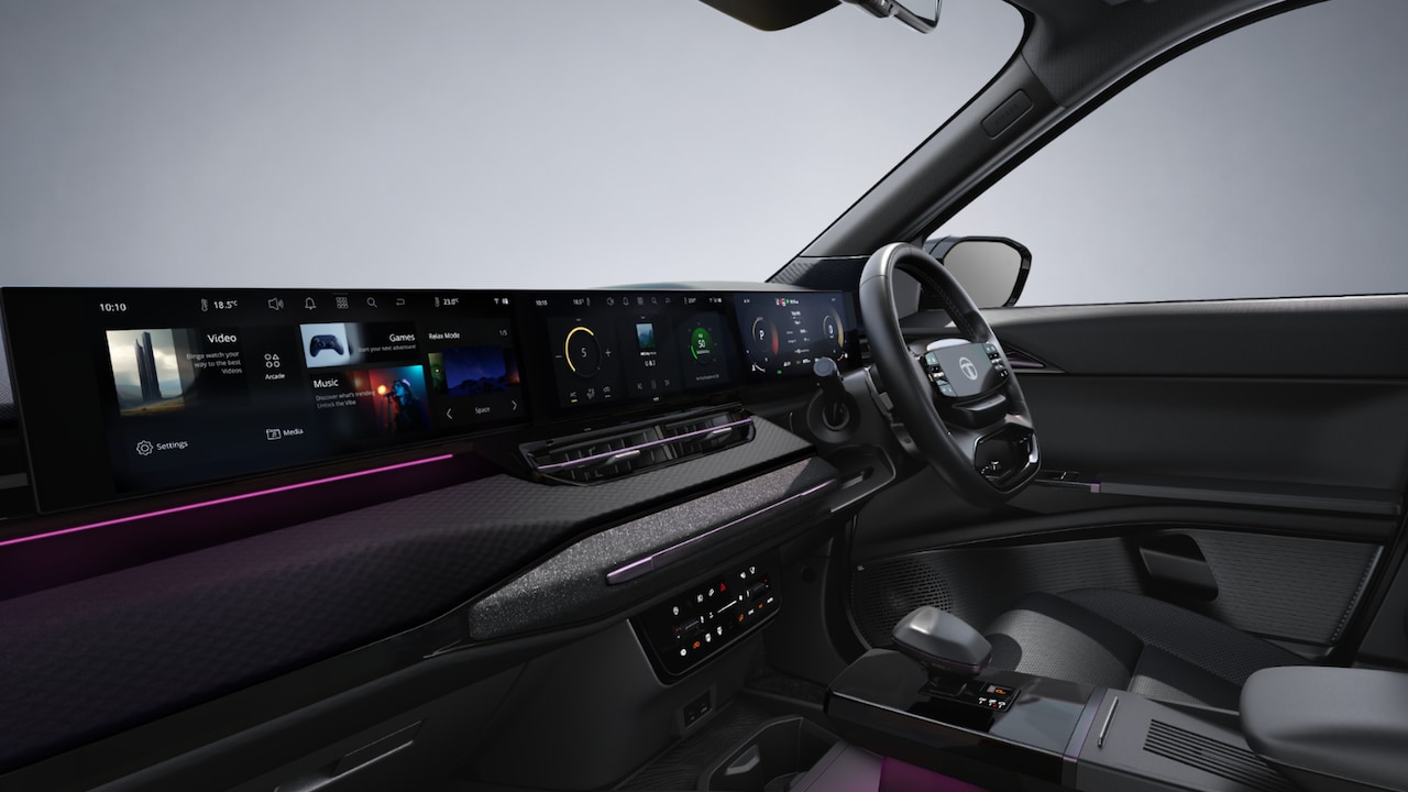 Tata Sierra Dark Interior