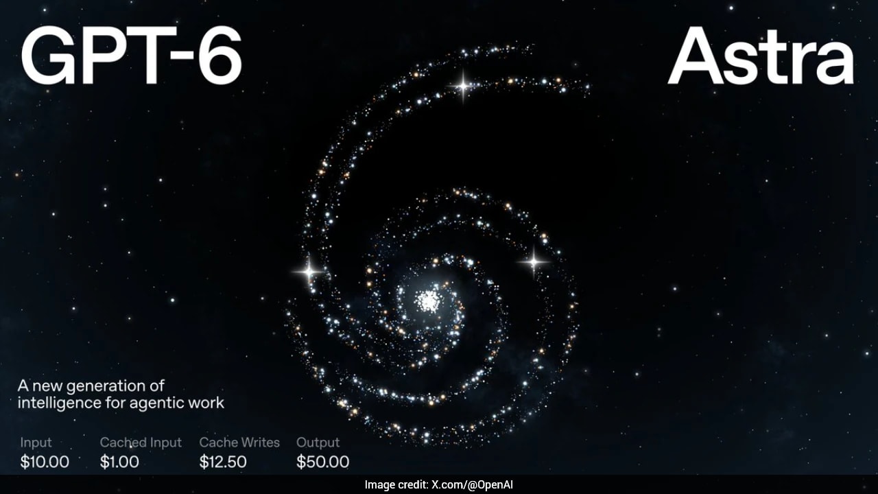 OpenAI Launches 'World's Most Intelligent' AI Model GPT-6 Astra