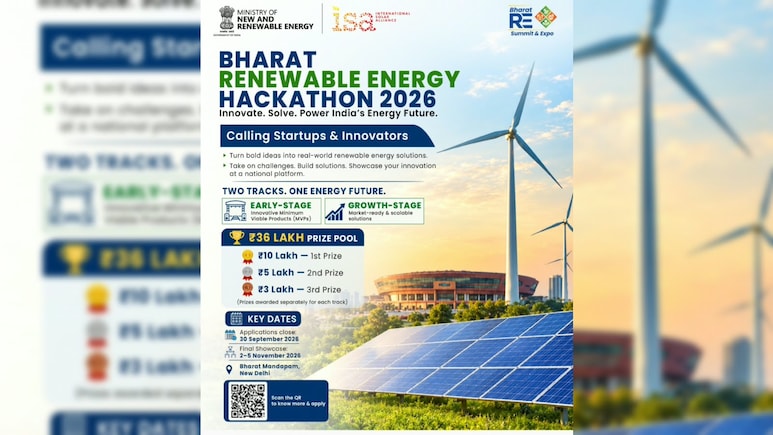 Bharat Renewable Energy Hackathon: Prize, Application Deadline, Final Showcase And More