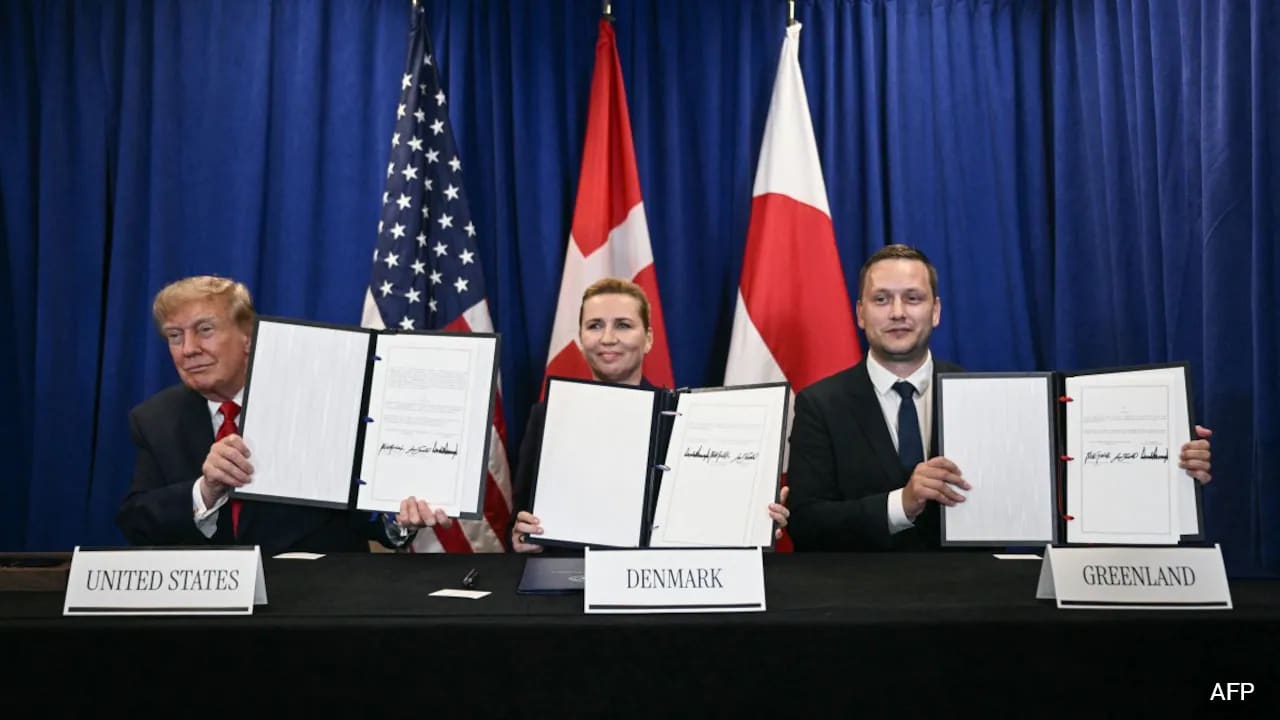 After Months Of Tension, Trump Signs Security Deal With Denmark, Greenland
