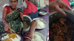 Video: Woman Carries Pots Of Chicken Curry And Rice On Train, Internet Reacts