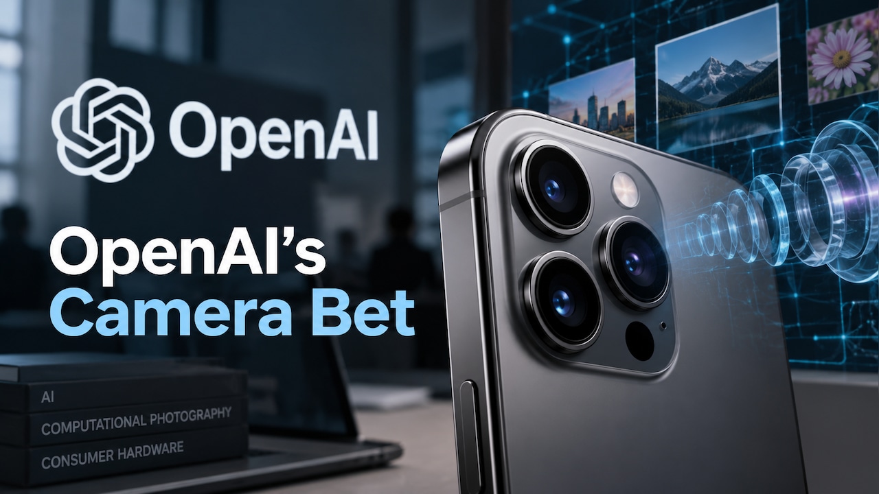 OpenAI's $300 Million Camera Bet: ChatGPT Owner Reportedly Buys Former Apple Engineers' Camera Startup