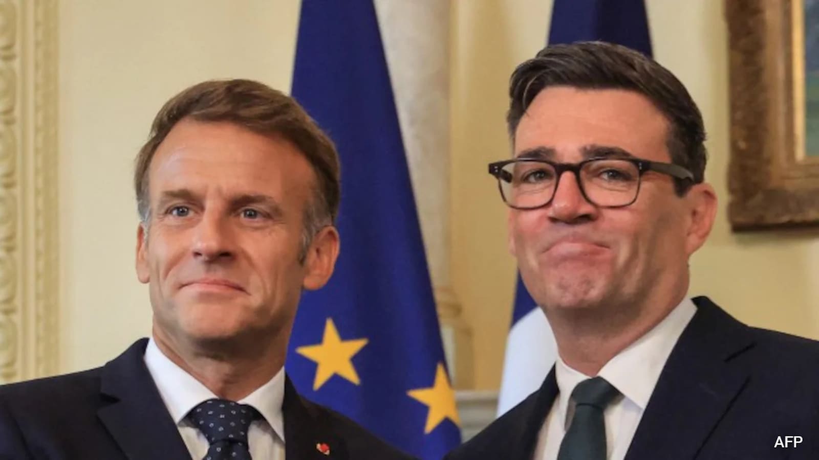Macron Says "Welcome Back" After UK PM Floats Idea Of Rejoining European Union