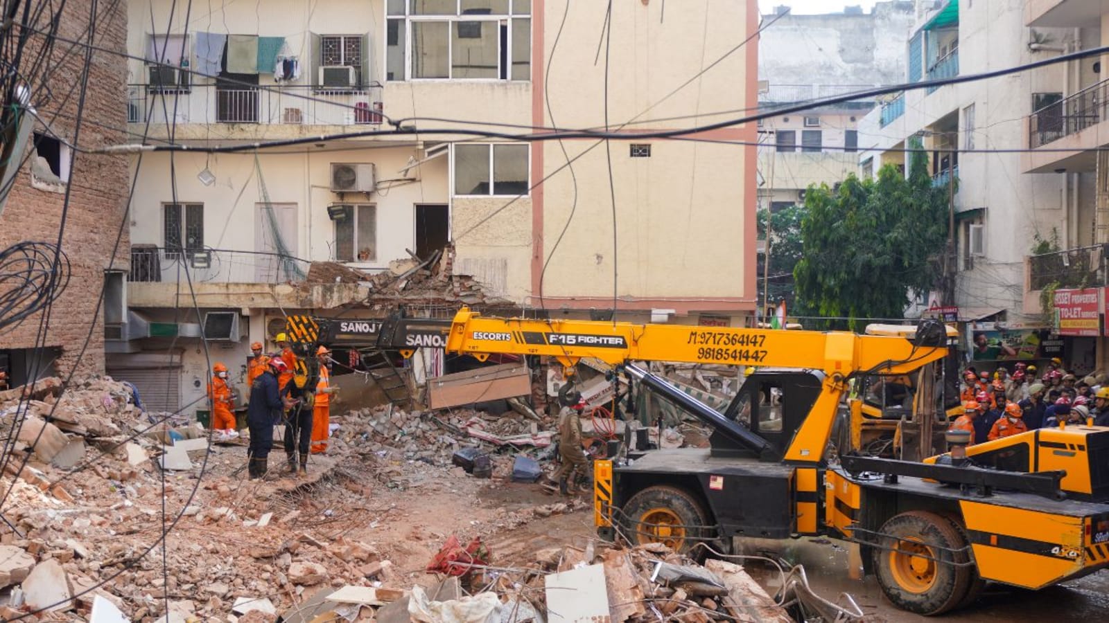 41 Structures Razed, 61 Properties Sealed In Delhi After Hostel Collapse