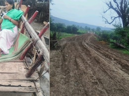 Pregnant Telangana Woman Rides Bullock Cart To Reach Ambulance Due To Poor Roads