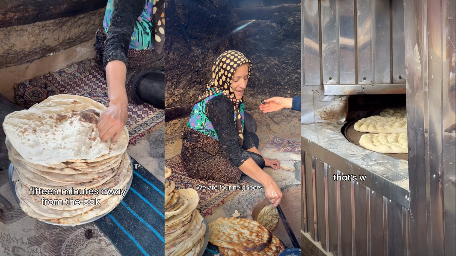 This Iranian Village's Weekly Bread Tradition Is Winning Hearts Online