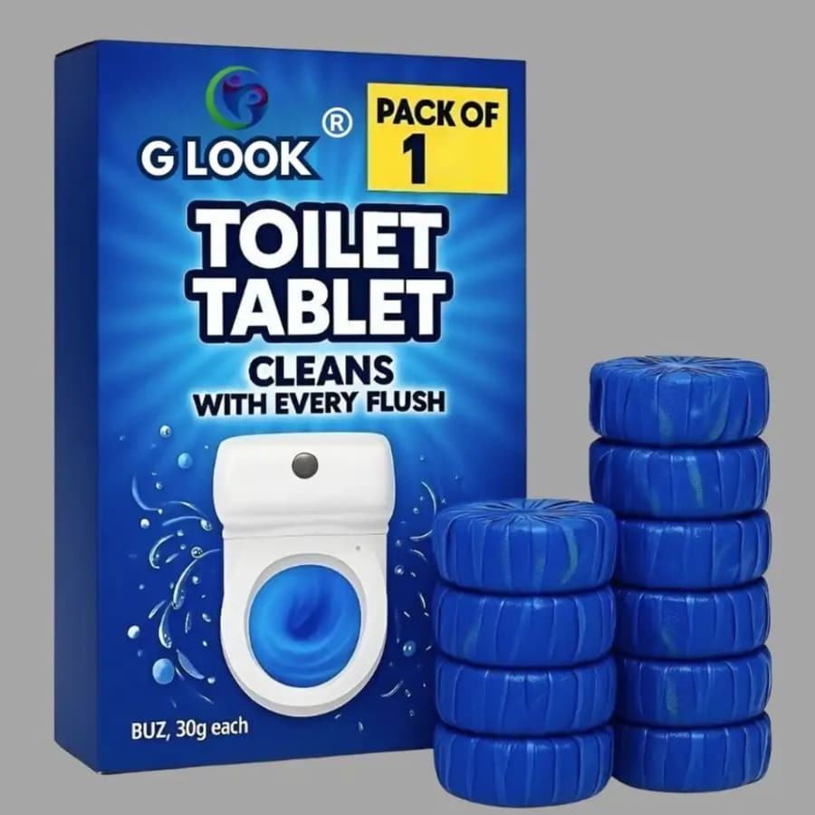 Click here to buy: GLOOK No-Hassle Toilet Bowl Tablets Click here to buy: GLOOK No-Hassle Toilet Bowl Tablets