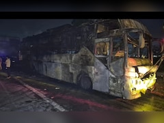 यमुना एक्सप्रेसवे पर बिहार नंबर की स्लीपर बस में आग लगने से 8 यात्रियों की मौत, कई ने कूदकर बचाई जान