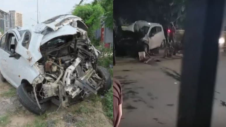 गुरुग्राम में द्वारका एक्सप्रेसवे पर DU छात्र ने ग्रिल लगा रहे मजदूरों को कार से रौंदा, 2 की मौके पर मौत