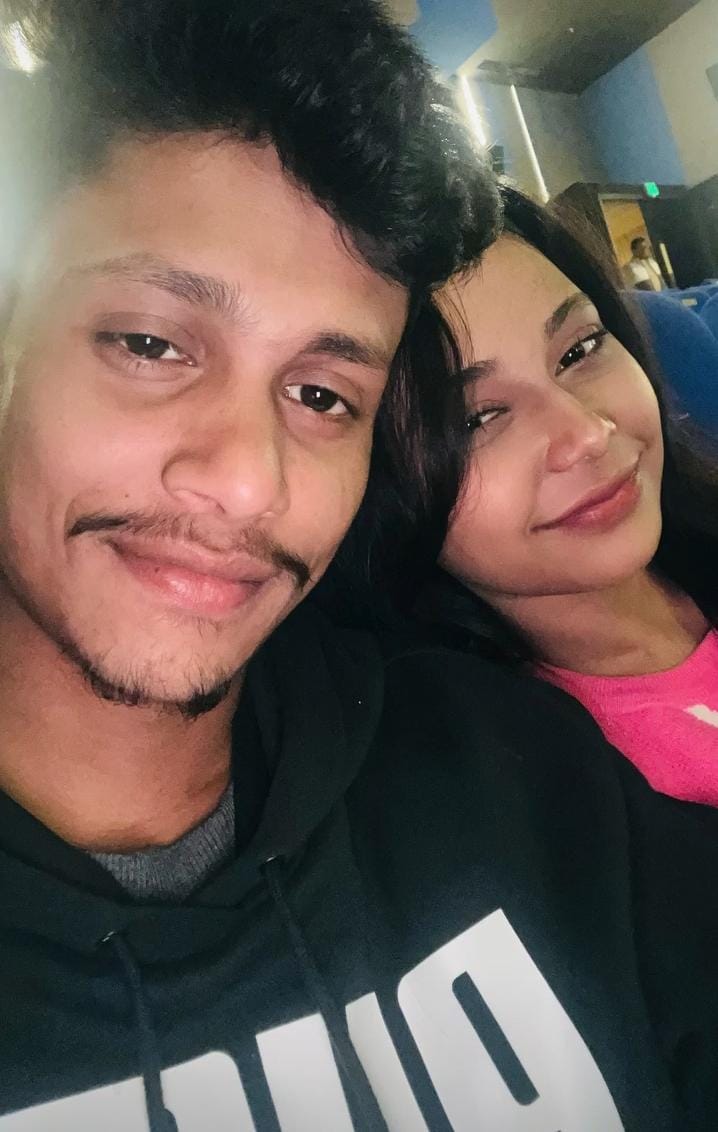 आसिफ अली के साथ निमिषा ठाकुरिया की फाइल फोटो. 