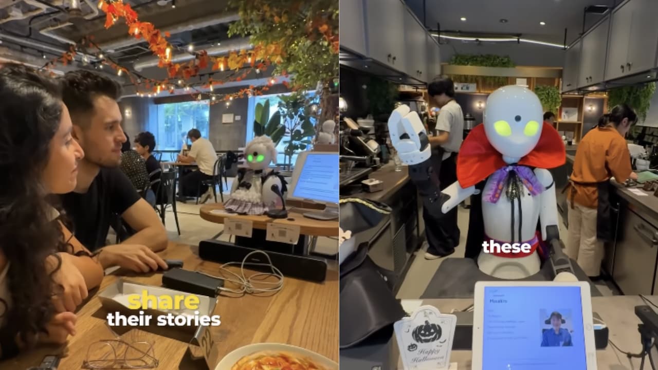 Watch: This Japanese Hotel Hires Disabled People To Control Server Robots
