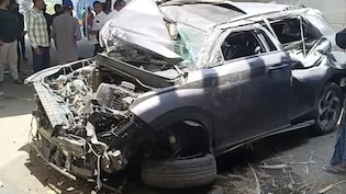 Speeding Car Hits Divider, Falls Off Bengaluru-Mysuru Flyover, Woman Thrown Out Of Window