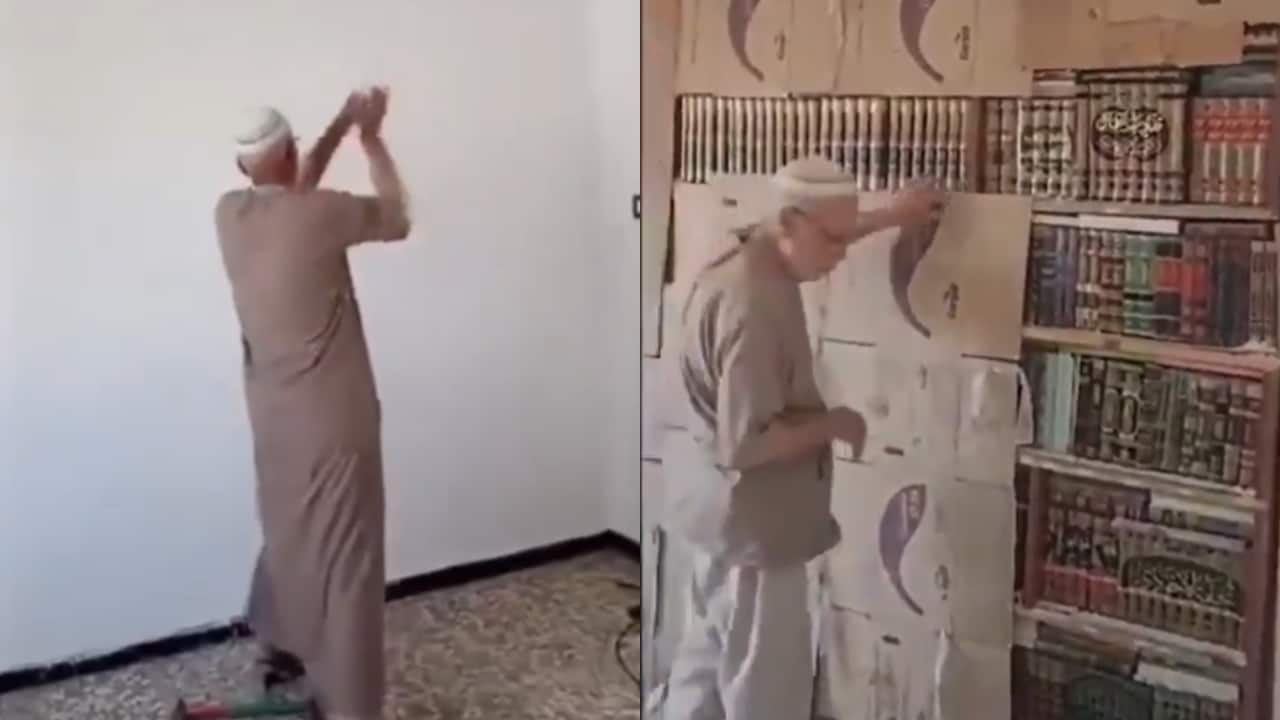 After 15 Years In Hiding, Syrian Man Breaks Wall To Recover A Lost Library