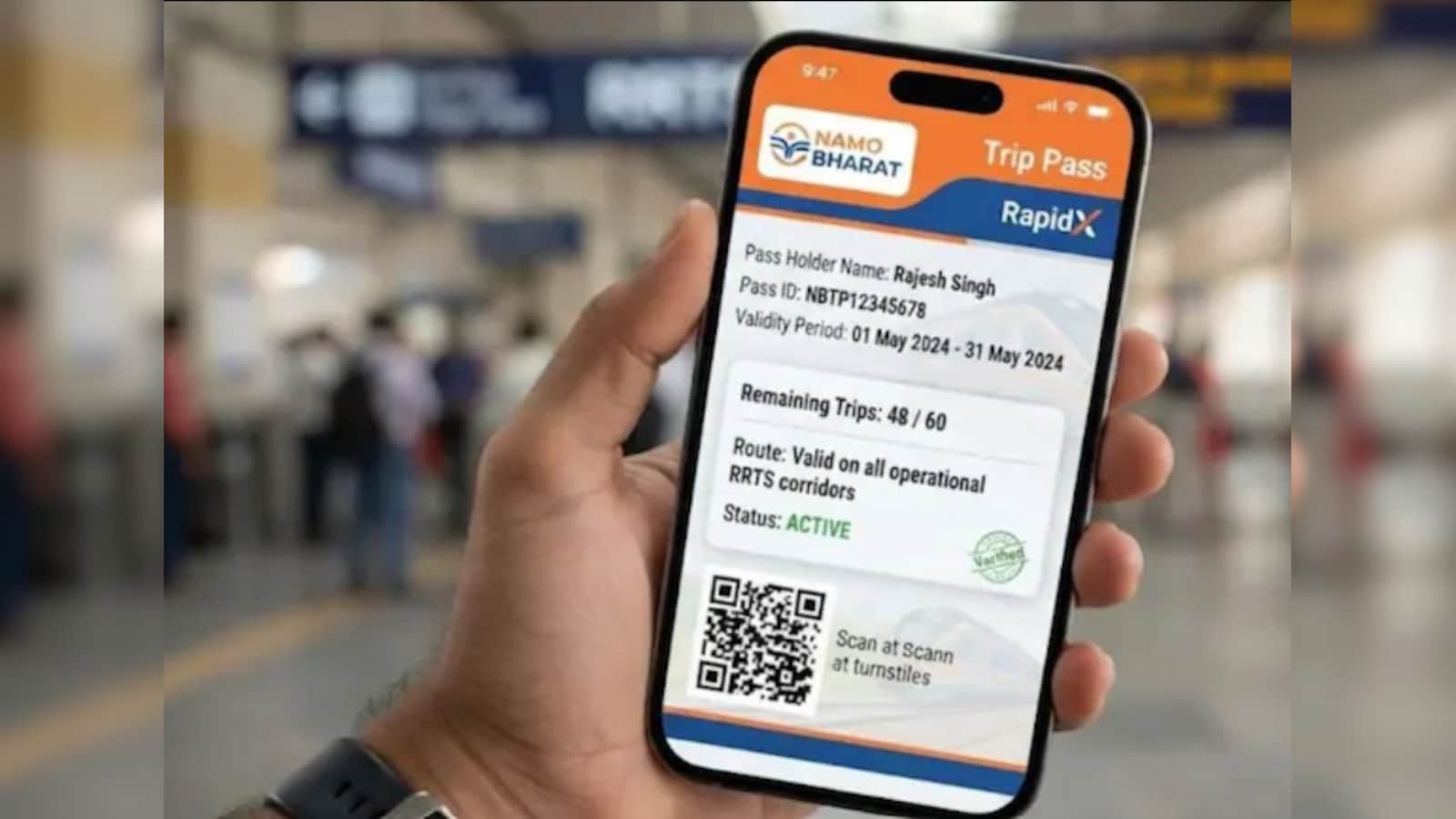 NCRTC Launches Trip Pass for Namo Bharat Commuters to Buy Up to 40 Trips in Advance