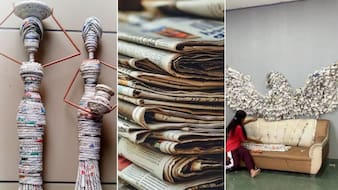कबाड़ी को नहीं बचें पुराने अखबार, ये 5 DIY आइडिया आजमाएं, घर की सजावट में लगेंगे चार चांद