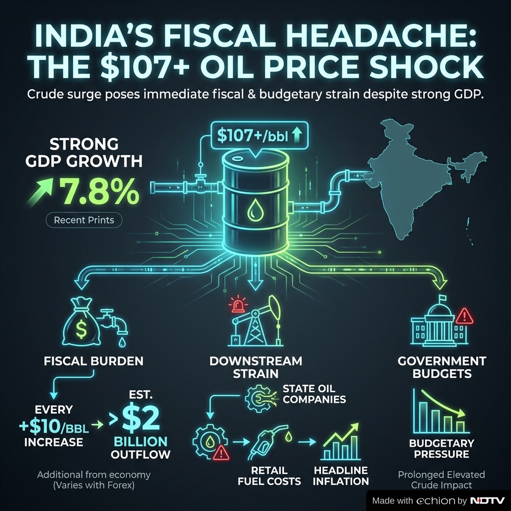 Crude Oil Shock For Indian Economy